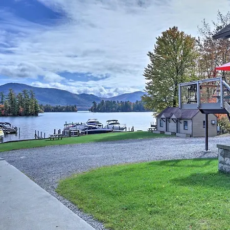 Lake George Getaway With Mountain And Water Views